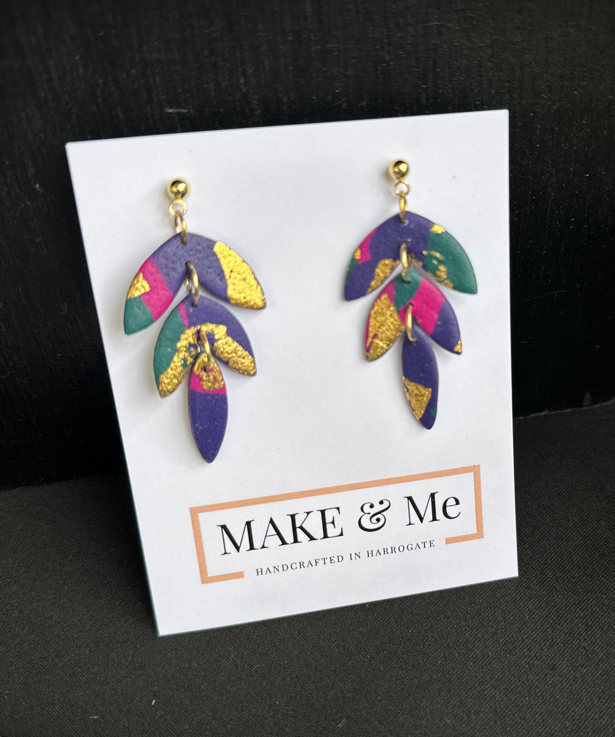 Abstract - Petal Earring