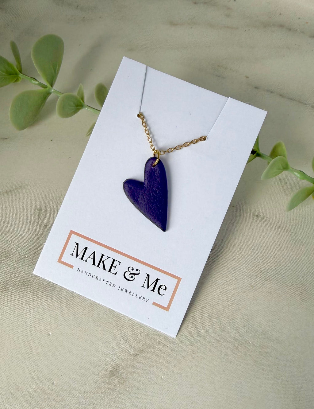 The Core Collection -  Asymmetric Heart Necklace