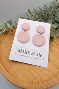 The Core Collection - Powder Pink - The Extra Large Double Button