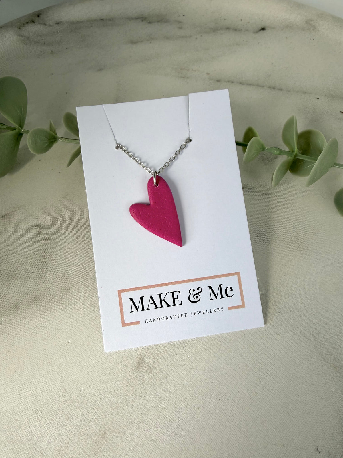 The Core Collection -  Asymmetric Heart Necklace