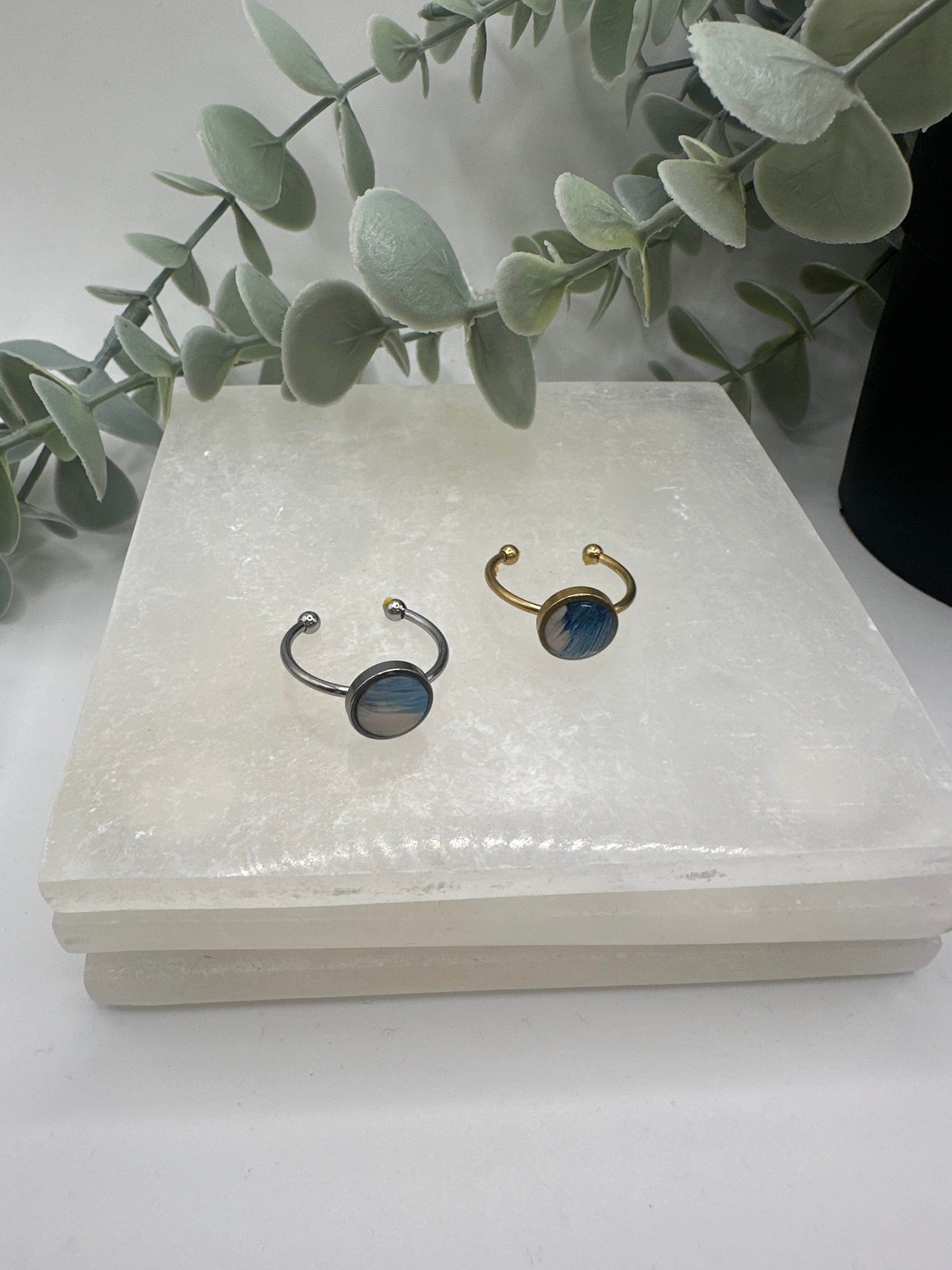 Hand Painted - Dot Ring