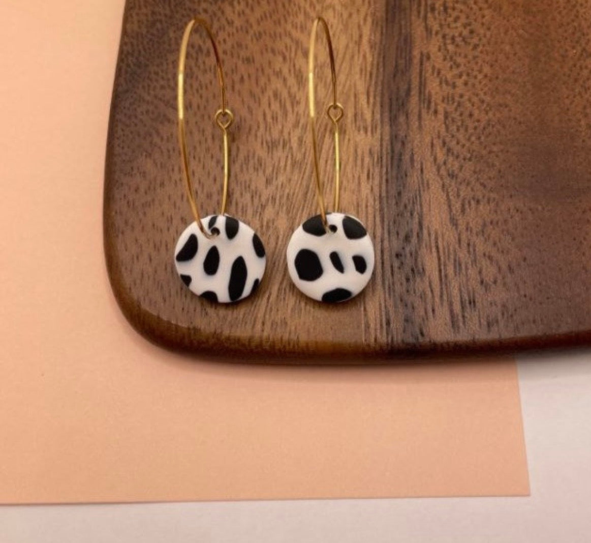 Dalmatian - Button Hoop
