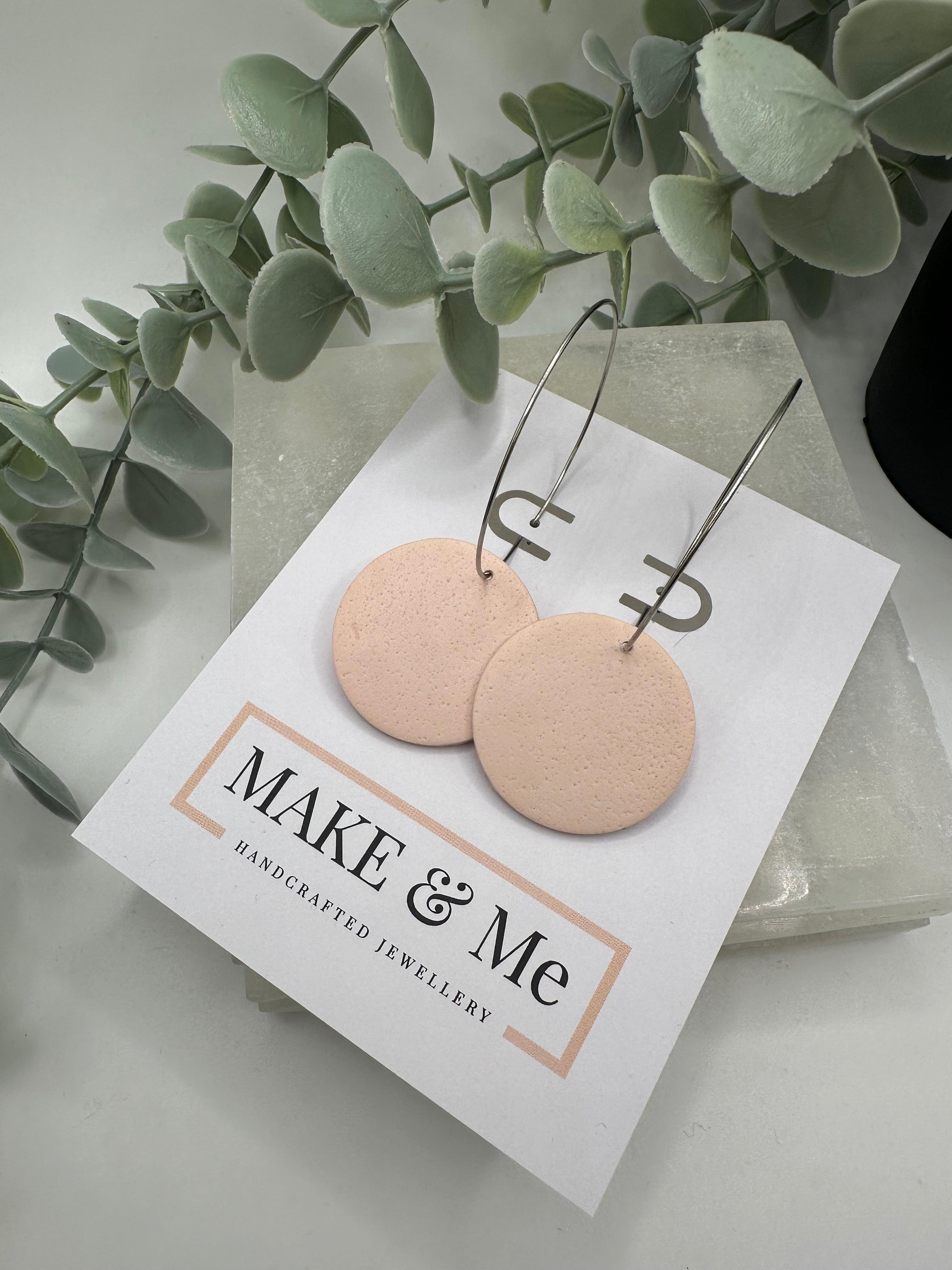 The Core Collection - Powder Pink - Extra Large Button Hoop