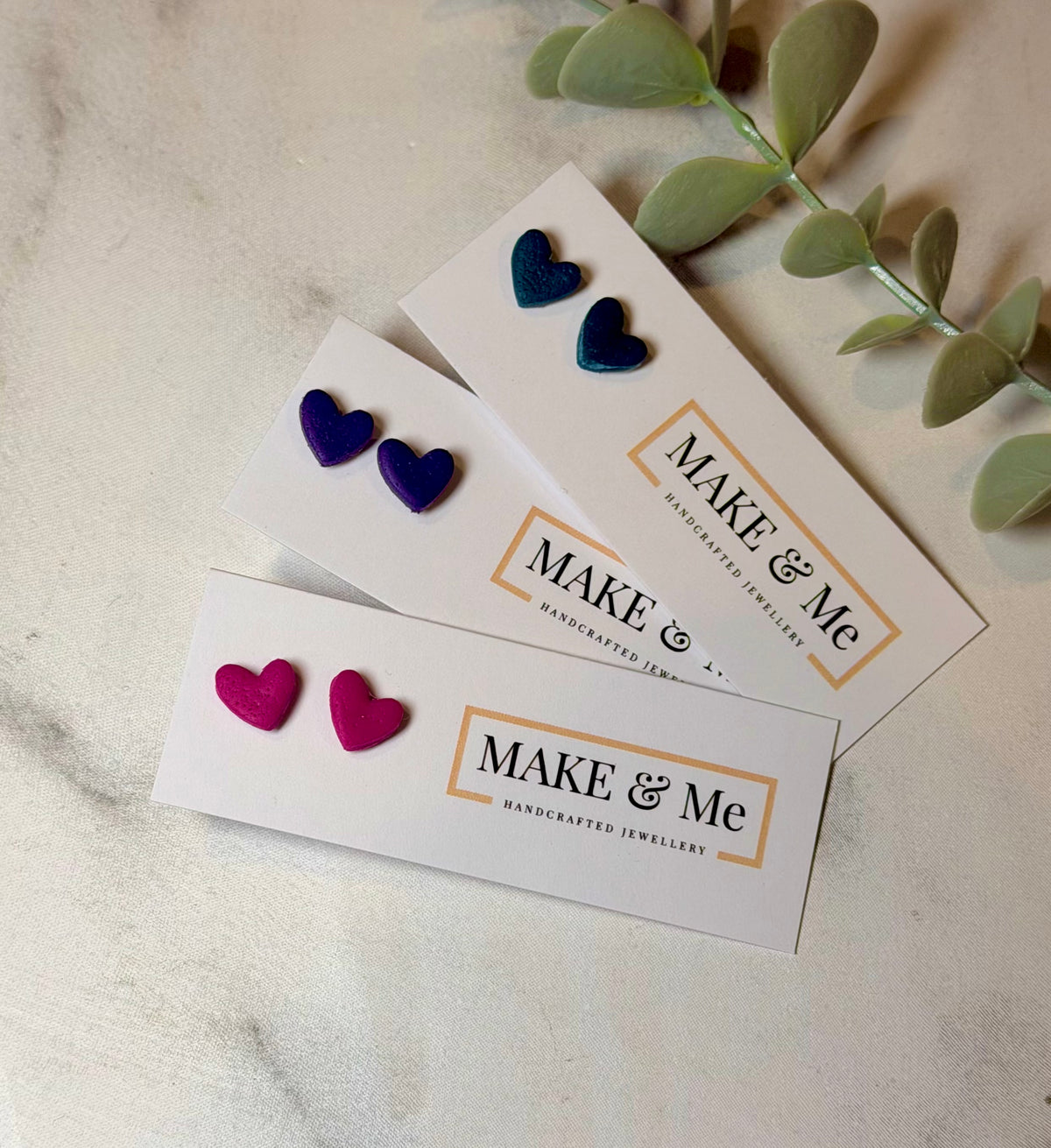 The Core Collection -  Little Heart Studs