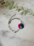 Abstract - Button Bracelet