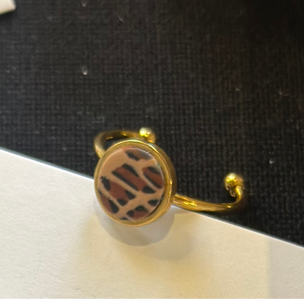 Tan Leopard Print  - The Ring
