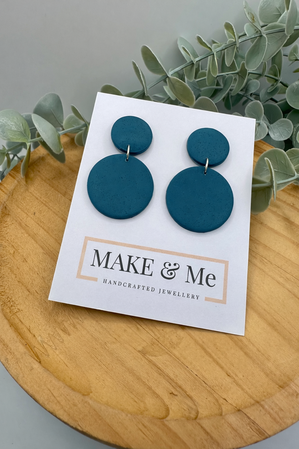 The Core Collection - Teal - The Extra Large Double Button