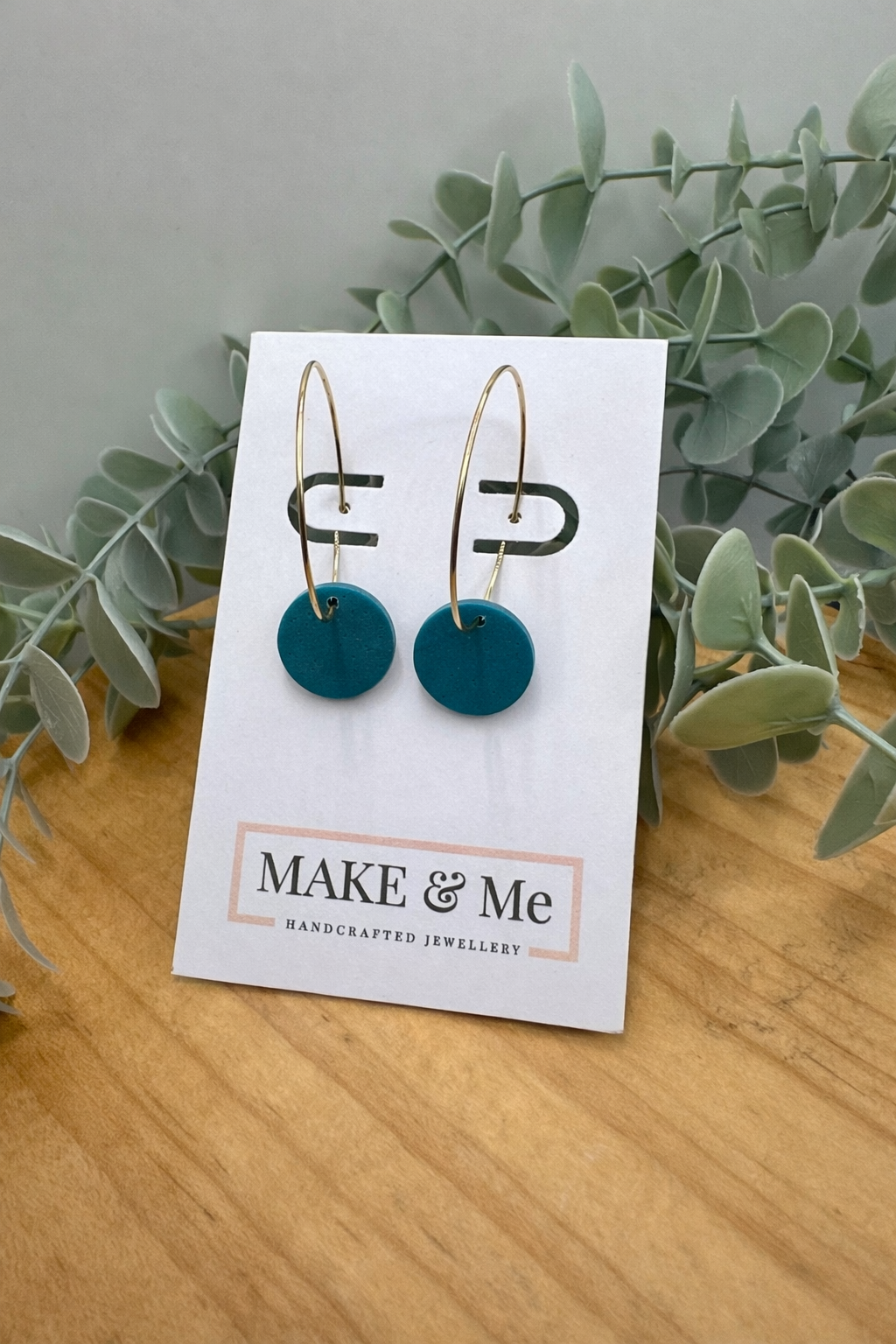 The Core collection - Teal - Button Hoop