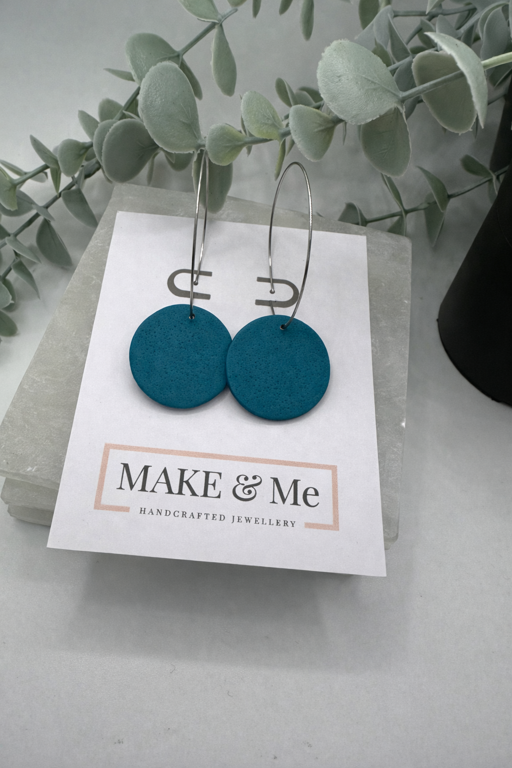 The Core Collection - Teal - Extra Large Button Hoop