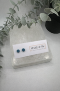 The Core Collection - Teal - Mini Dot Stud