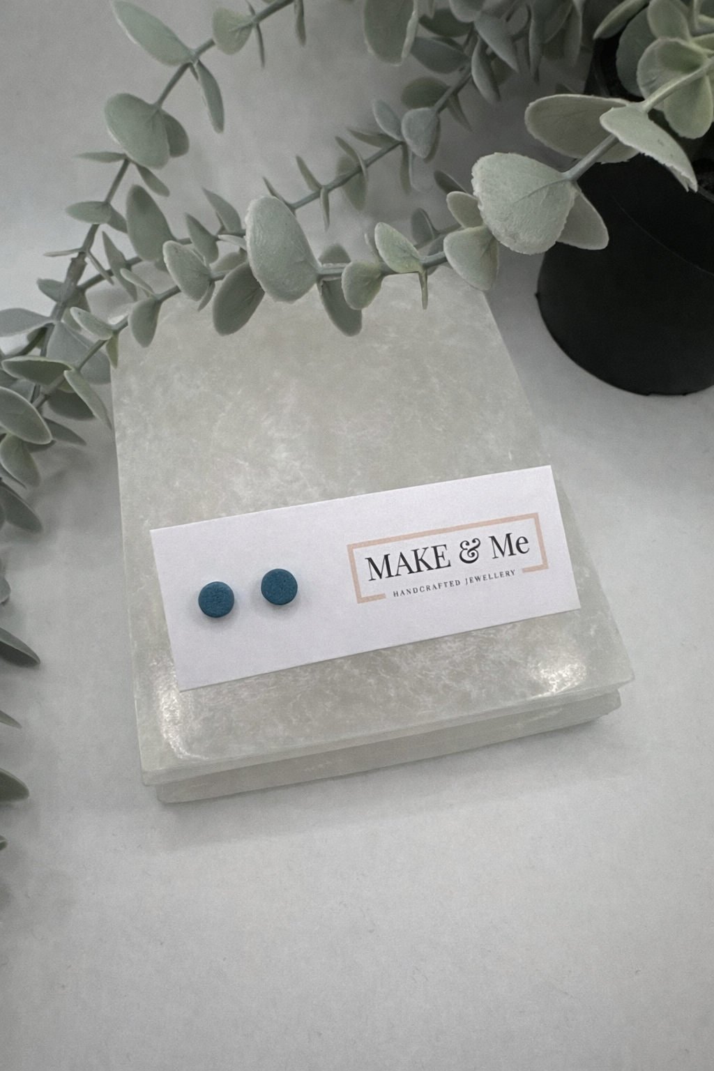 The Core Collection - Teal - Mini Dot Stud