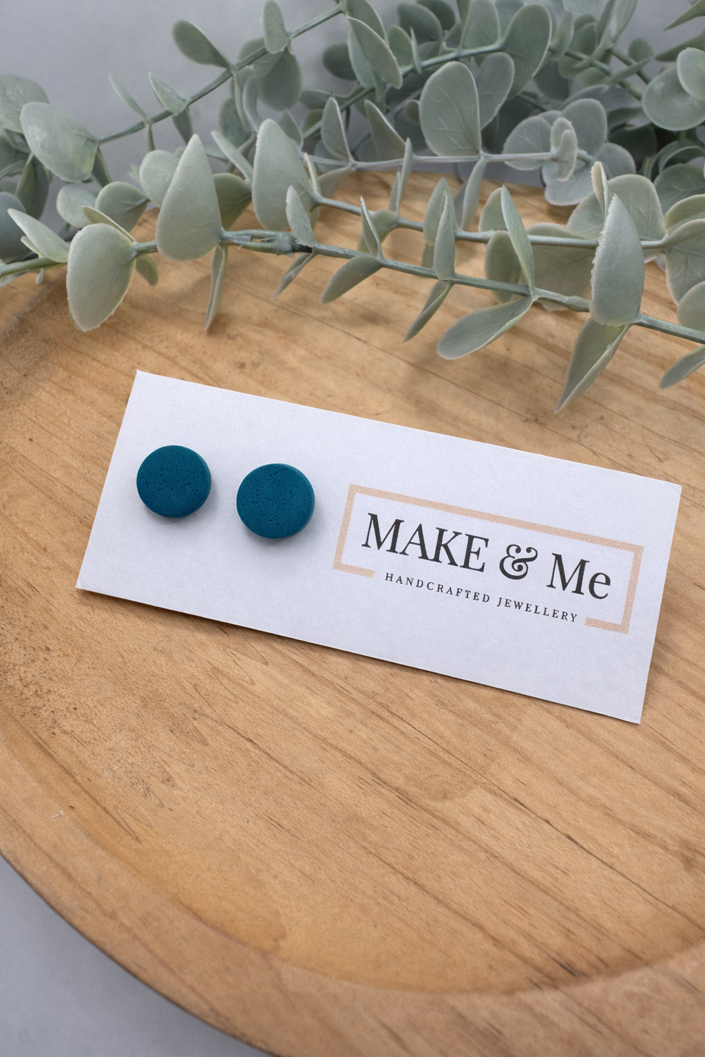 The Core Collection - Teal - Dot Stud