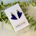 The Core Collection - Asymmetric Heart Ball Stud / French Hook