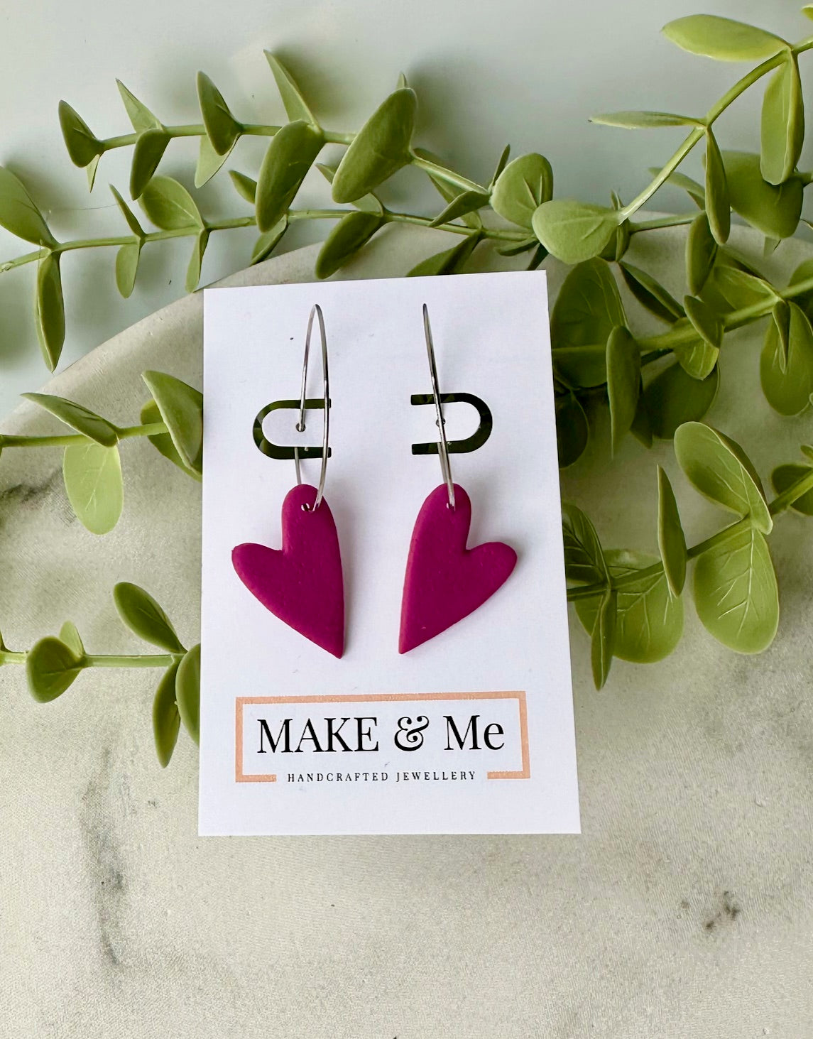 The Core Collection - Asymmetric Heart Hoops