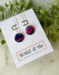 Hand Painted - Button Hoop
