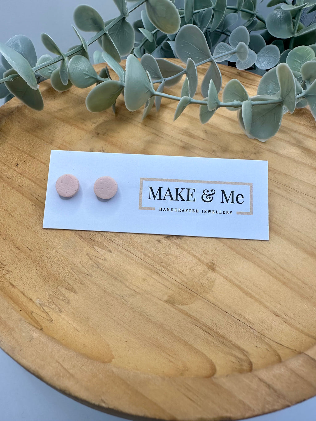 The Core Collection - Powder Pink- Dot Stud