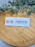 The Core Collection - Powder Pink- Dot Stud